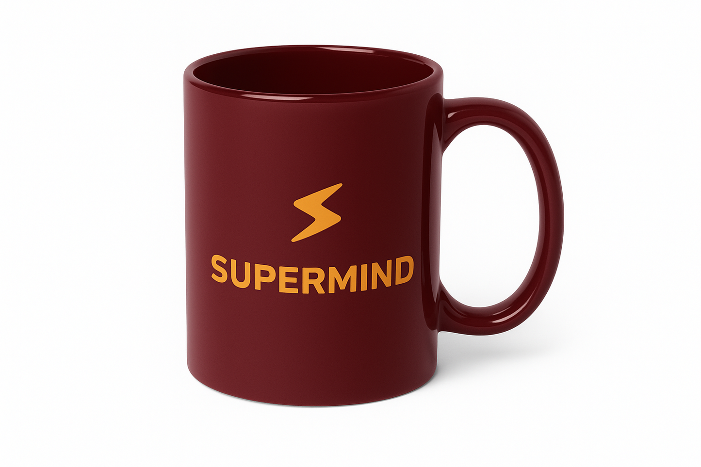 SUPERMIND ( BURGANDY MUG) LIMITED EDITION