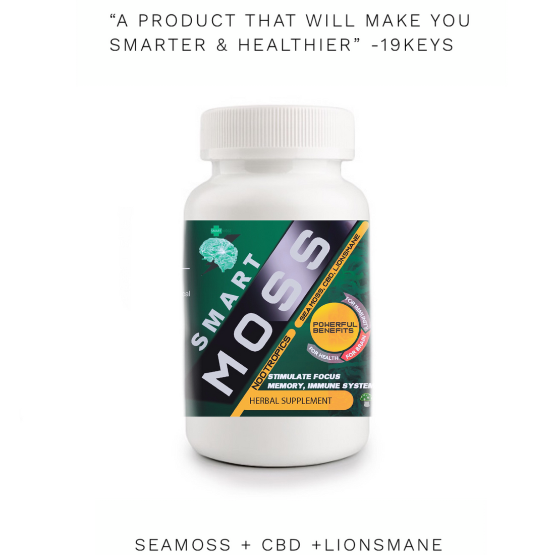 Black "Healthprenuers" Make Worlds first Seamoss "Nootropic" | It really makes you Smarter!