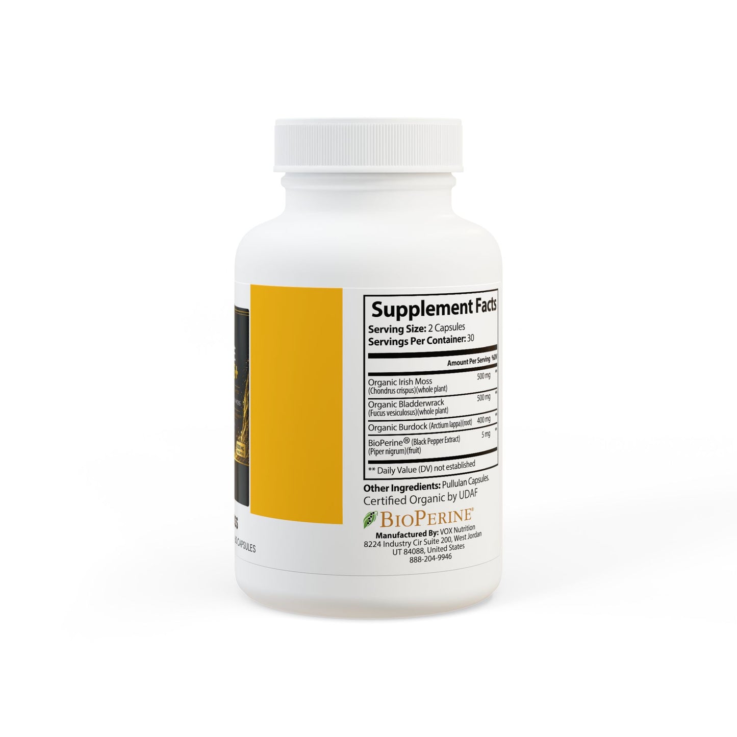 Pure Moss + Advanced | Seamoss  (60 Capsules)