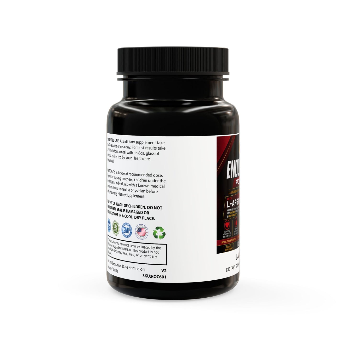 EnduraGOLD Power+ | 60 veggie Capsules| formally Sport Moss New and Improved Formula