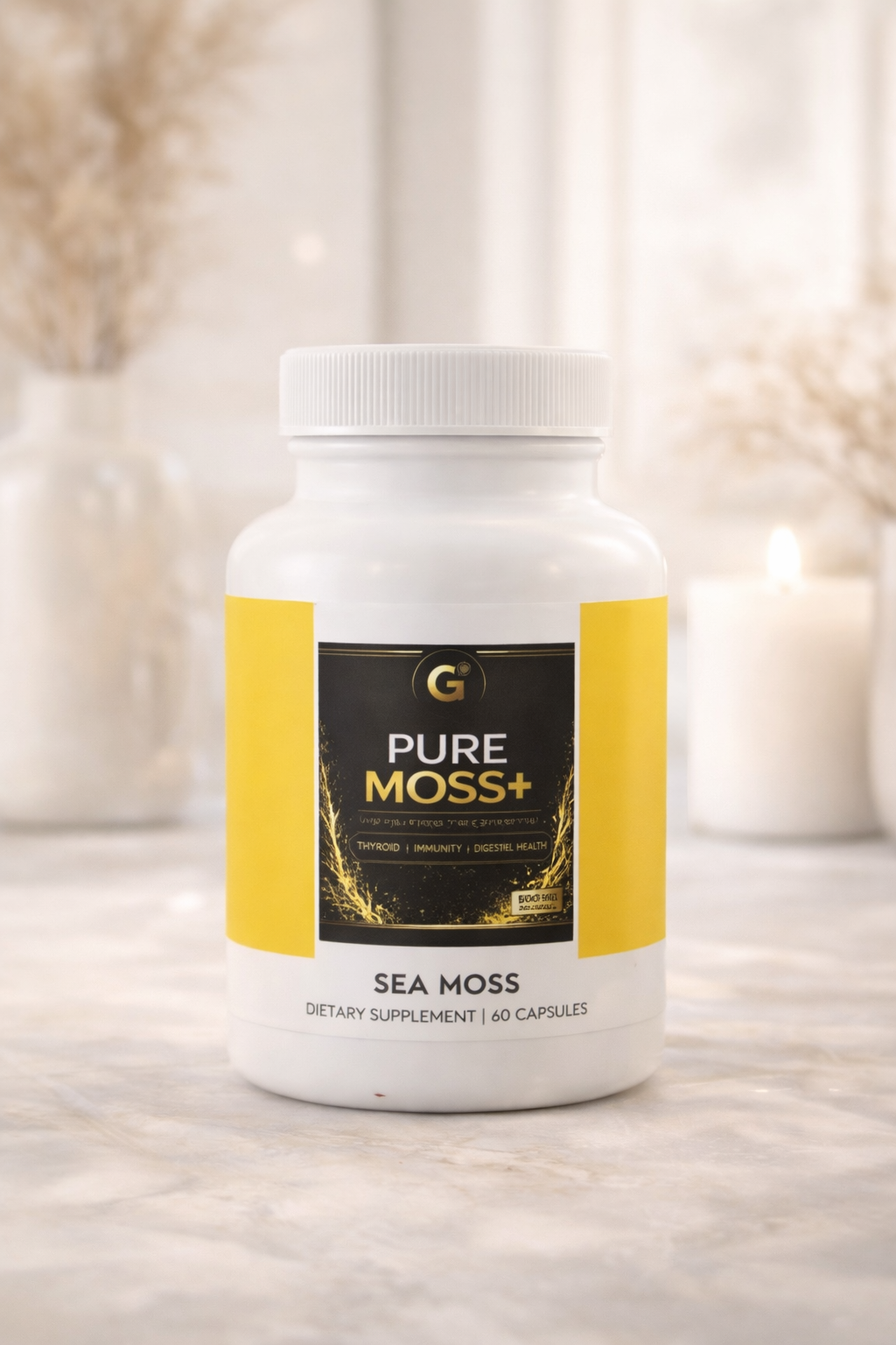 Pure Moss + Advanced | Seamoss  (60 Capsules)