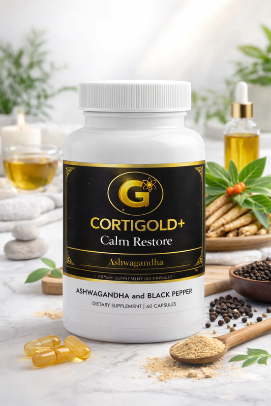 CortiGOLD + Calm Restore Advanced | Ashwagandha Power +  (60 capsules)