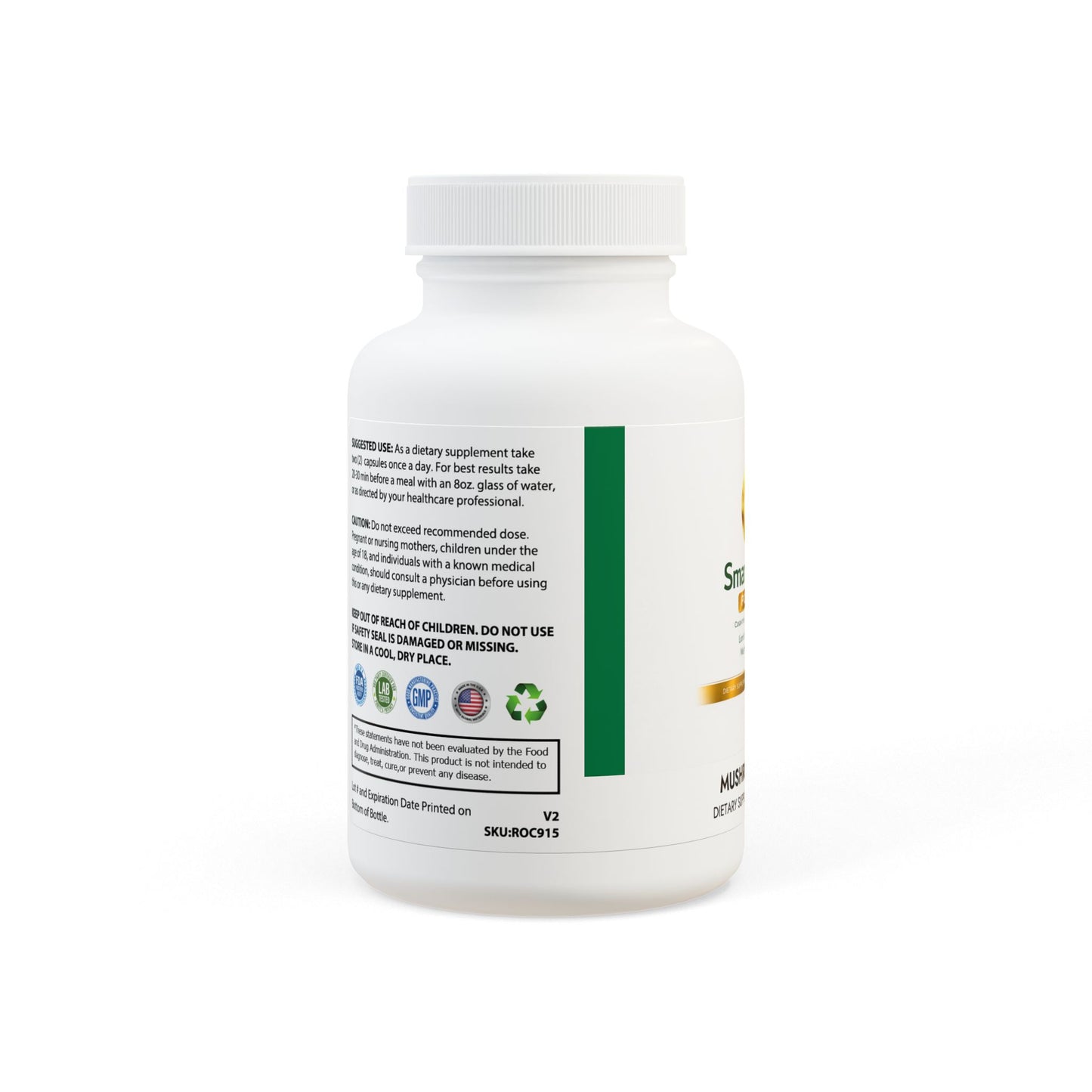 Smart Moss Power + | Clarity, Focus, Brain Elevation (60 Capsules)