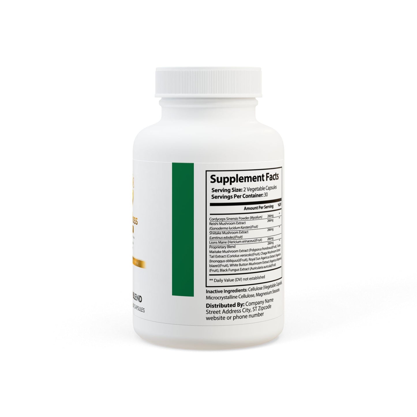 Smart Moss Power + | Clarity, Focus, Brain Elevation (60 Capsules)