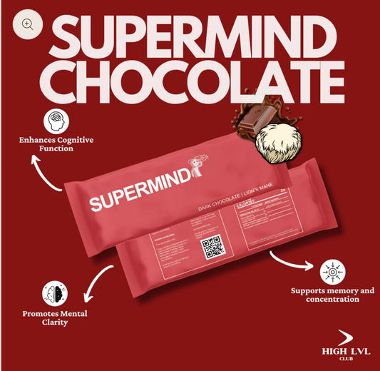 Supermind Lionsmane Chocolate 2 Bars