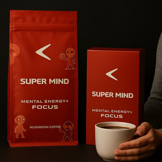Super Mind Lionsmane Organic Arabica Instant Coffee (Pre-Order) 6-8 weeks Shipping 1 Coffee order per person only*
